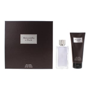Abercrombie & Fitch First Instinct Eau de Toilette 100ml + Shower Gel 200ml Gift Set for Him
