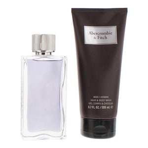 Abercrombie & Fitch First Instinct Eau de Toilette 100ml + Shower Gel 200ml Gift Set for Him