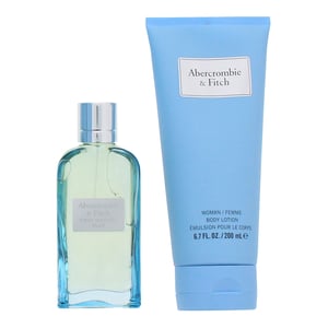 Abercrombie & Fitch First Instinct Blue Eau de Parfum 50ml + Body Lotion 200ml Gift Set for Her