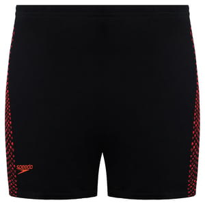 Speedo Printed Logo Kids Black Swimming Trunks