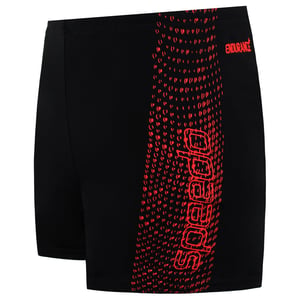 Speedo Printed Logo Kids Black Swimming Trunks