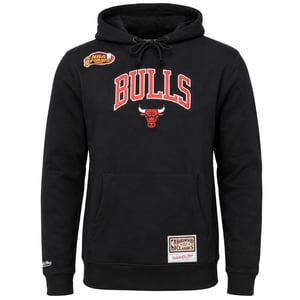 Mitchell & Ness NBA Chicago Bulls Arch Mens Black Hoodie