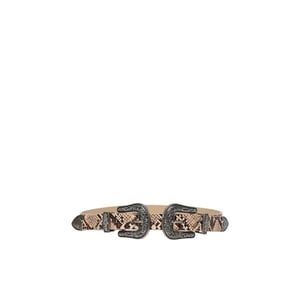 Only Onlviki western waist belt zand dessin