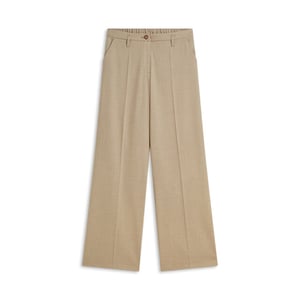 Summum Trousers wide leg twill melange pantalons 4s3047-12481