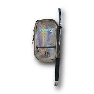 Brabo Backpack fun rainbow/aqua hockey rugzak -