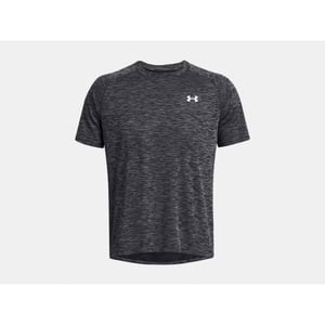Under Armour Ua tech textured ss-blk training t-shirt korte mouw heren -