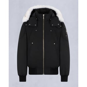 Moose Knuckles Men original ballistic bomber natural shearling