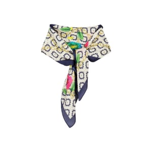 Studio Anneloes Monogram flower scarf