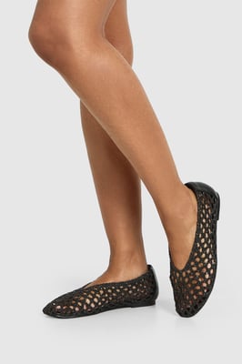 Woven Detail Ballerina