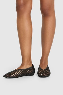 Woven Detail Ballerina
