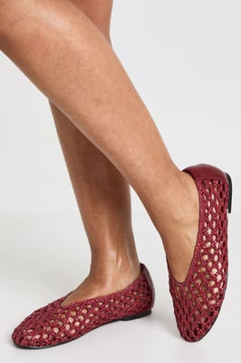 Woven Detail Ballerina