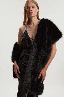 Faux Fur Scarf