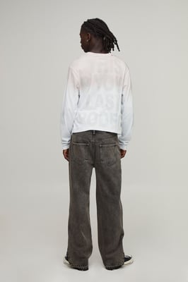 Star Patchwork Relaxed Fit Jeans