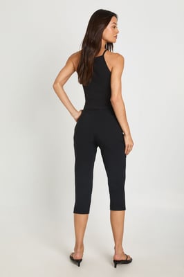 Tall Bengaline Split Hem Capri