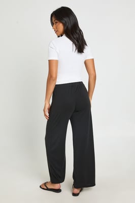 Petite Modal Straight Leg Trouser