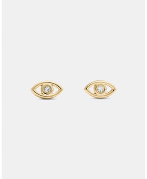 You're A Gem Evil Eye Studs