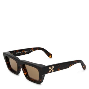 Accessories Off White Oregon Square Sunglasses in Dark Havana
