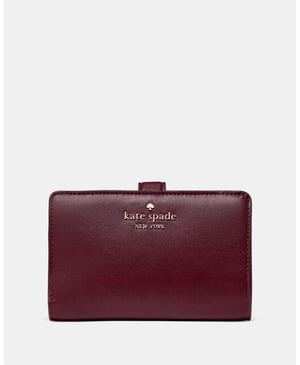 Floral Interior Medium Bifold Wallet