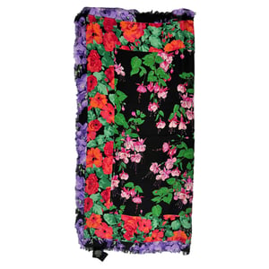 Gucci Floral-Print Scarf in Multicolor Silk