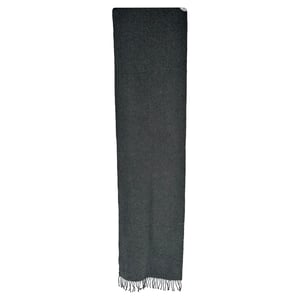 Acne Studios Fringe Scarf in Grey Wool