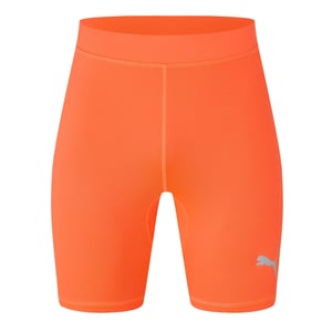 Men's Puma Short Tights in Neon Sun