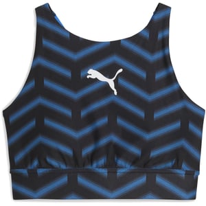 Women's Puma Training Bra Womens in Black/Blue