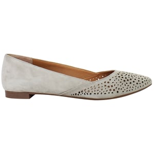 Vionic Carmela Perf Womens Beige Shoes