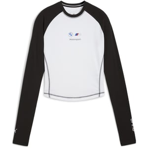 Women's Puma Baby Doll Long Sleeve T-Shirt in Puma White