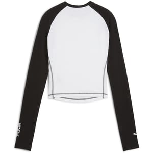Women's Puma Baby Doll Long Sleeve T-Shirt in Puma White