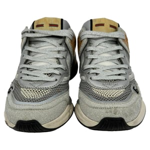 Gucci Ultrapace Low Top Sneakers in Silver Glitter