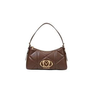 Love Moschino Brun Handväska av Polyeten