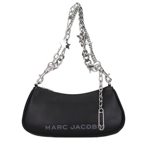 Marc Jacobs Zwarte Leren Schoudertas
