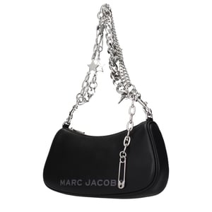 Marc Jacobs Zwarte Leren Schoudertas