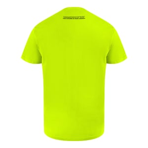 Basis Korte Mouwen Logo T-shirt in Geel