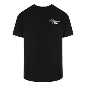 Zwem T-shirt met Korte Mouwen in Marineblauw