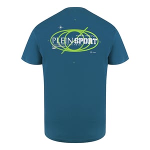 Korte Mouwen T-shirt in Donkerblauw