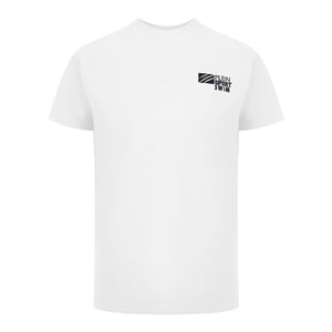 Klassieke T-shirt met Korte Mouwen en Logo in Wit