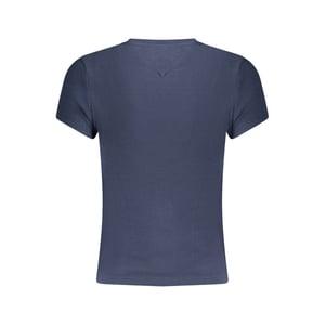 Tommy Hilfiger Blauwe Katoenen Dames T-shirt
