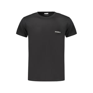 Bikkembergs Svart Bomull Herr T-shirt