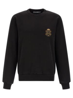 Dolce & Gabbana Svart Bomullströja