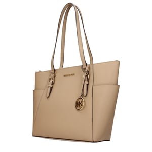 Michael Kors Beige Leren Schoudertas