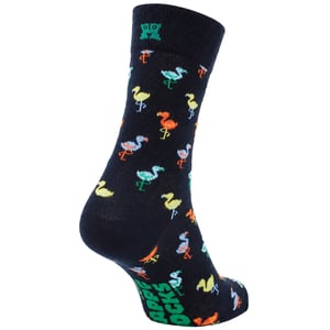 Happy Socks 1-Pack Black Flamingo