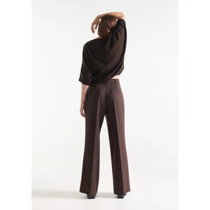 Jansen Amsterdam Alice wb453 broek dark brown