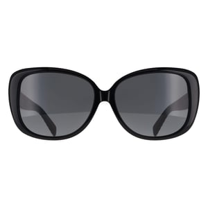 Karen Millen Cat Eye Womens Black Smoke Grey KM5060