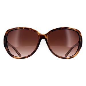 Ted Baker Oval Womens Tortoiseshell Brown Gradient TB1394 Shay