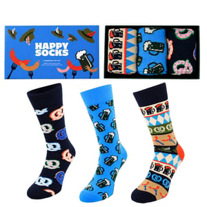 Happy Socks 3-Pack Multicolour Oktoberfest Gift Set
