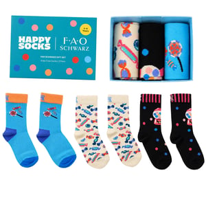 Happy Socks 3-Pack Multicolour Candy Gift Set