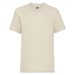 Fruit Of The Loom Childrens/Kids Value T-Shirt (Natural)