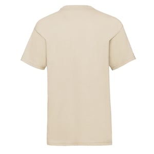 Fruit Of The Loom Childrens/Kids Value T-Shirt (Natural)