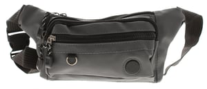 Bum Bag Cossbody Bag Multiple Compartments Heidi Zip Fastening grey
